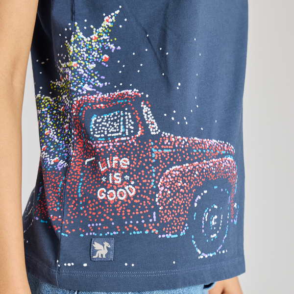 Women's Crusher Tee - Sparkle Christmas
