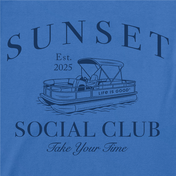 Women's Long Sleeve Crusher Tee - Sunset Social Club