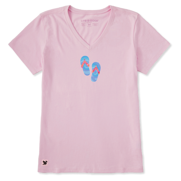 Women's Crusher Vee - Flip Flop Tie Dye