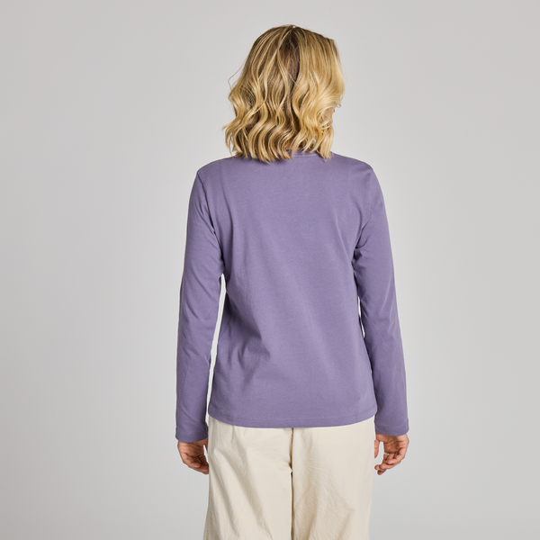 Women's Long Sleeve Crusher Vee - Grace in Bloom