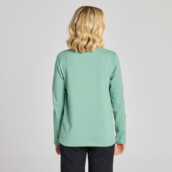 Women's Long Sleeve Crusher Vee - Winter Woofs