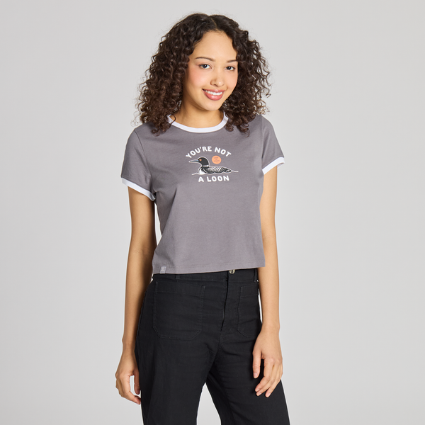 Women's Crusher-LITE Shrunken Tee - You're Not A Loon