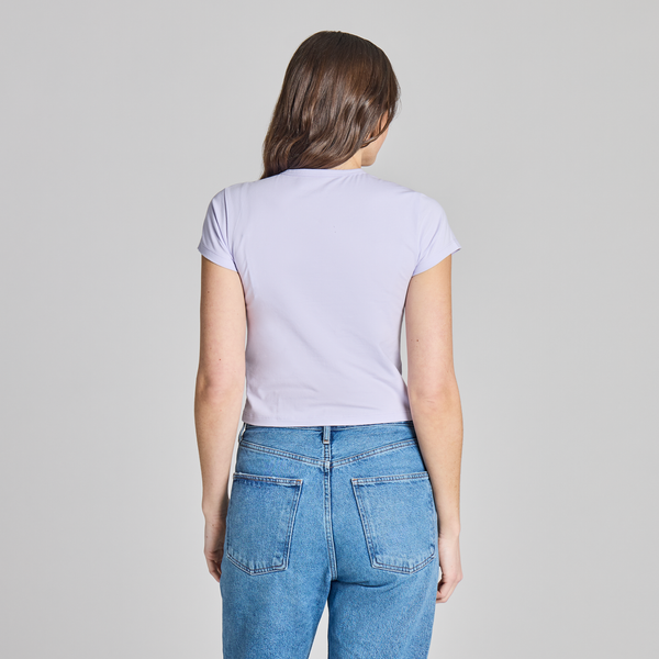 Women's Baby Tee - Frog with Wine