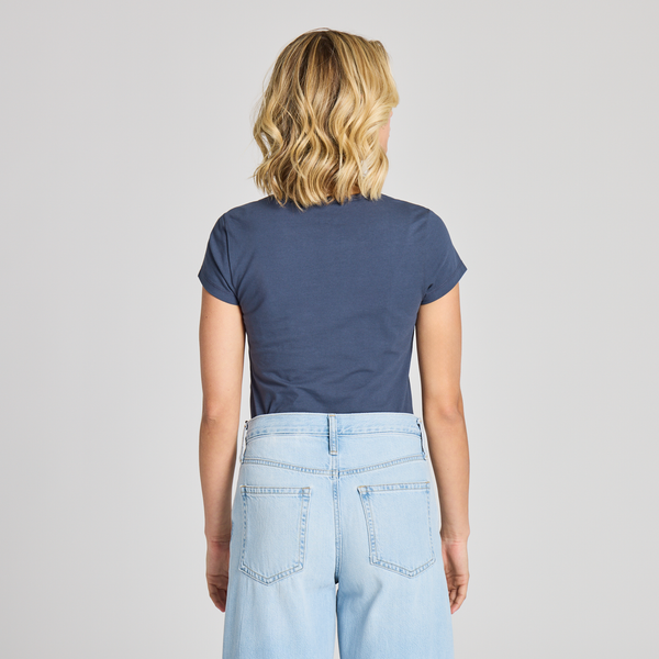 Women's Baby Tee - Le Meow