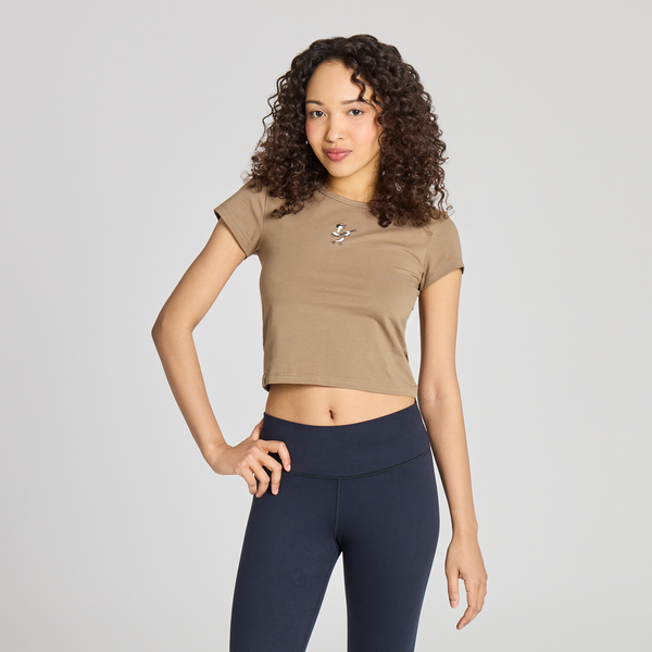 Women's Baby Tee - Cowboy Silly Goose