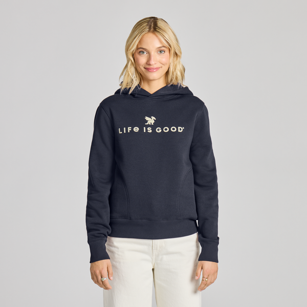 Women's Good Vibes Fleece - Dragon Inkwell Blue