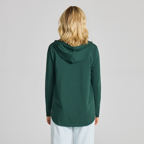 Women's Crusher-Flex Hoodie -  LIG Treeline Green