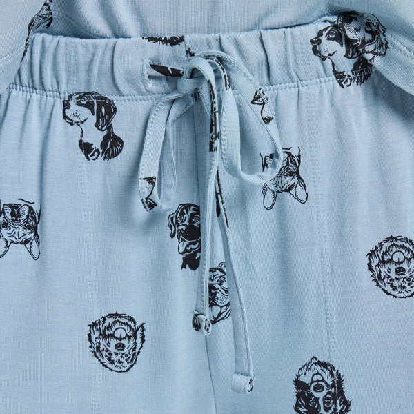 Women's Lightweight Sleep Pant - Dog Portrait