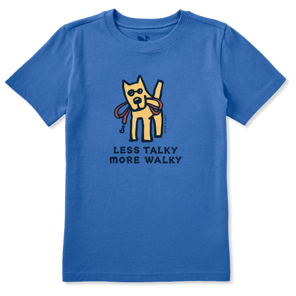 Kid's Crusher Tee - Less Talky More Walky