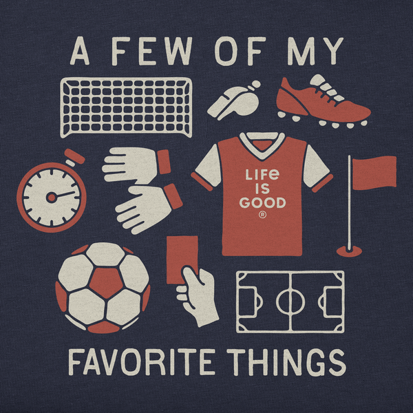 Kid's Long Sleeve Crusher Tee - A Few of My Fav Soccer