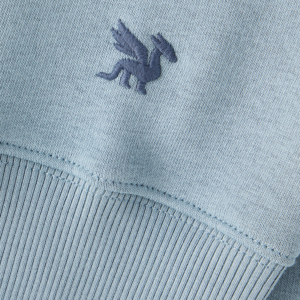 Men's Good Vibes Zip Fleece - Life is Good Slate Blue