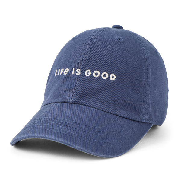 Chill Cap - Life is Good Wordmark (Dusty Blue)