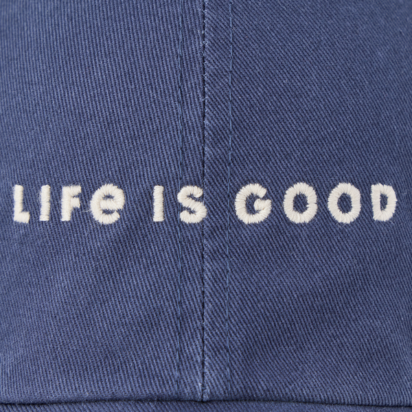 Chill Cap - Life is Good Wordmark (Dusty Blue)
