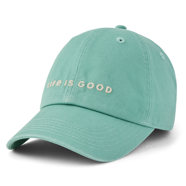 Chill Cap - Life is Good Wordmark (Granite Green)