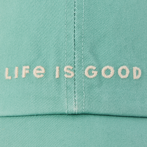 Chill Cap - Life is Good Wordmark (Granite Green)