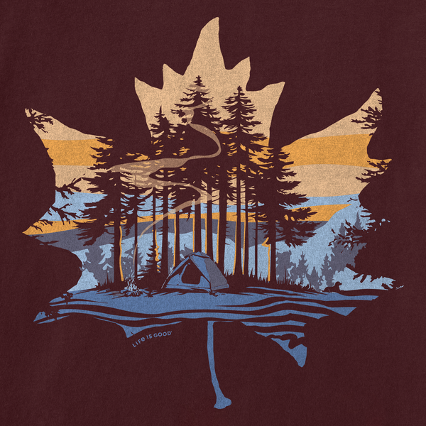 Women's Long Sleeve Crusher Tee - Leaf Camp