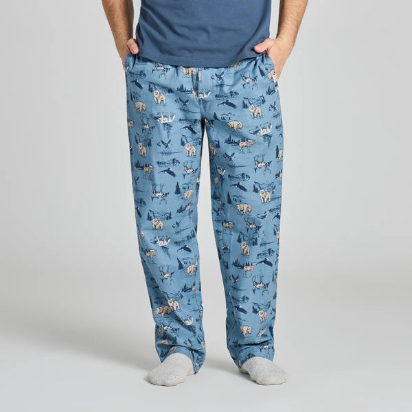 Men's Classic Sleep Pants - Wildlife Pattern