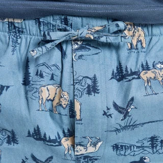 Men's Classic Sleep Pants - Wildlife Pattern