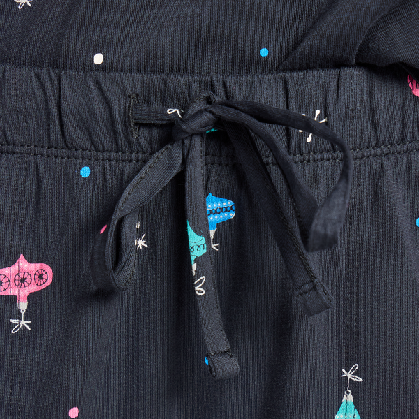 Women's Snuggle Up Sleep Jogger - Retro Ornament