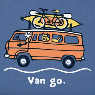 Women's Crusher Tee - Vintage Van Go