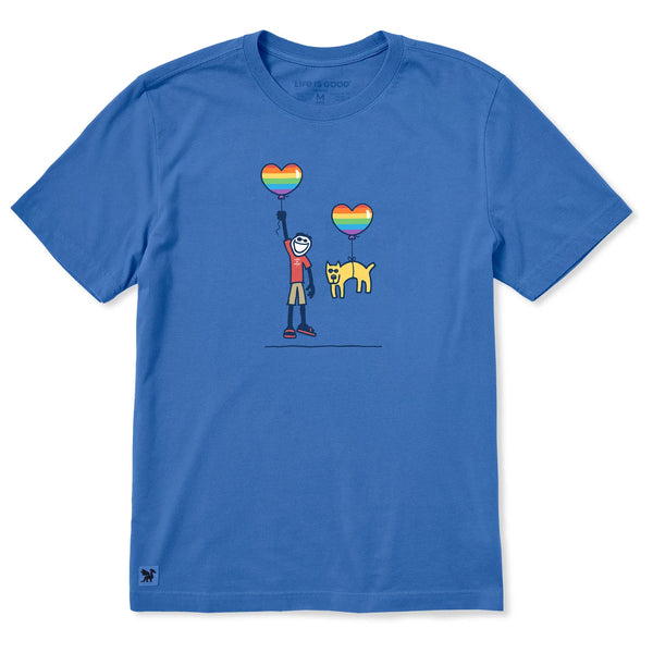 Men's Crusher Tee - Jake Rocket Pride Balloons