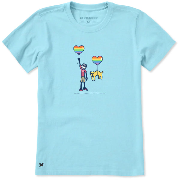 Women's Crusher Tee - Jake Rocket Pride Balloons