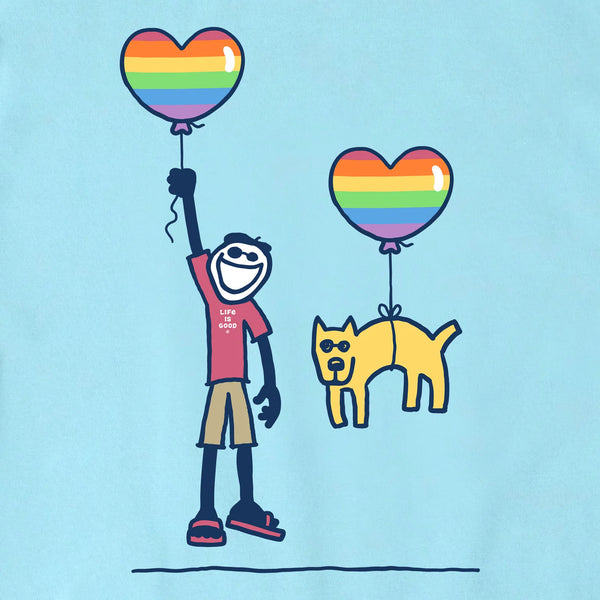 Women's Crusher Tee - Jake Rocket Pride Balloons