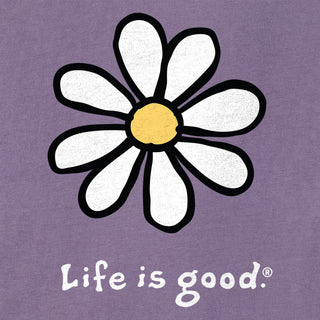 Women's Good Vibes Fleece Hoodie - LIG Daisy