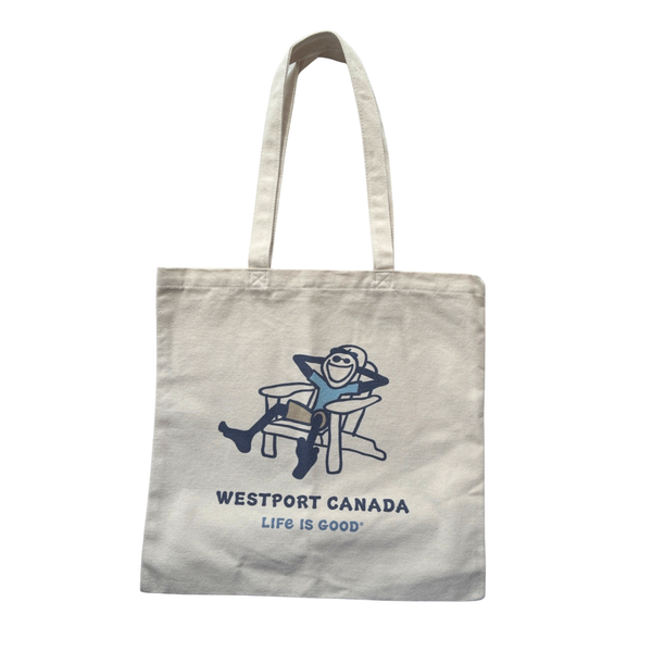 Classic Canvas Tote - Westport Jake Adirondack