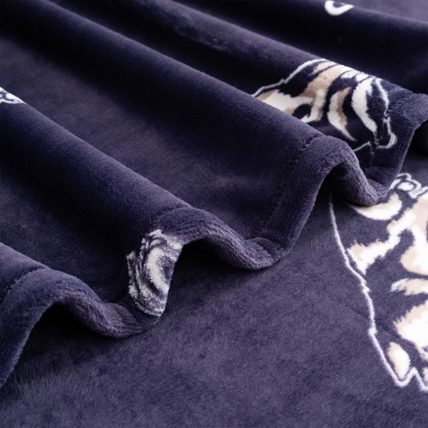 Plush Throw Blanket -  Winter Dog
