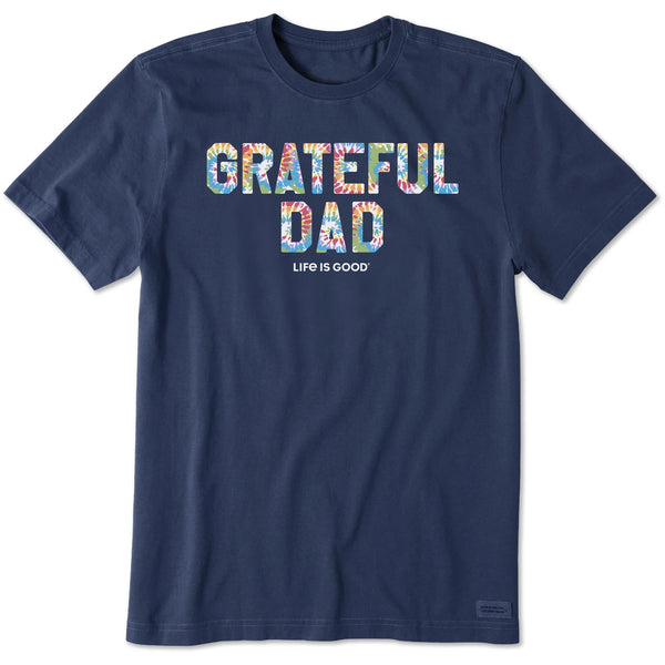 Men's Crusher Tee - Grateful Dad Tie Dye
