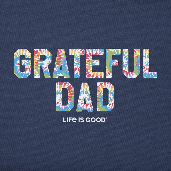 Men's Crusher Tee - Grateful Dad Tie Dye