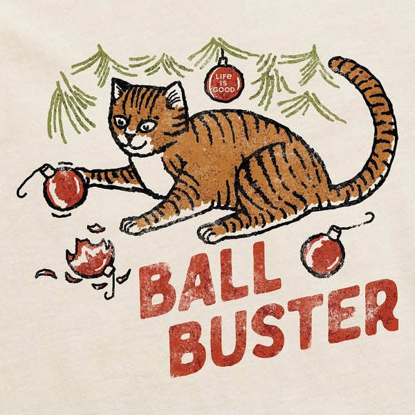 Men's  Crusher Tee -  Ball Buster Cat