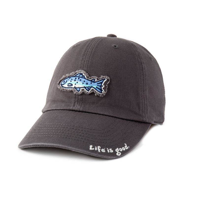 Tattered Chill Cap Good Catch Fish