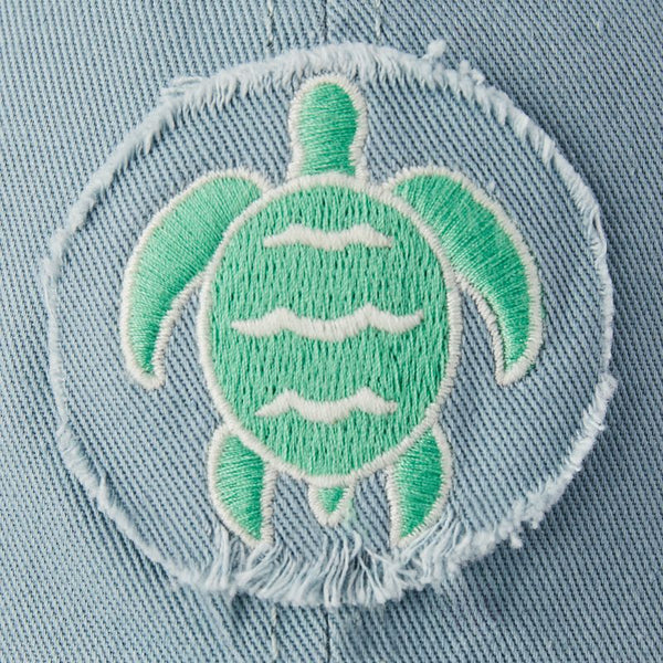 Tattered Chill Cap Wave Turtle Patch