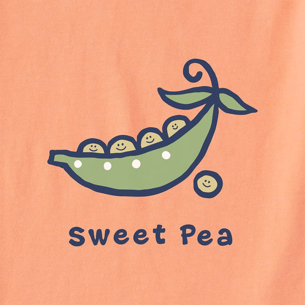 Baby Bodysuit Longsleeve Smiling Sweet Pea