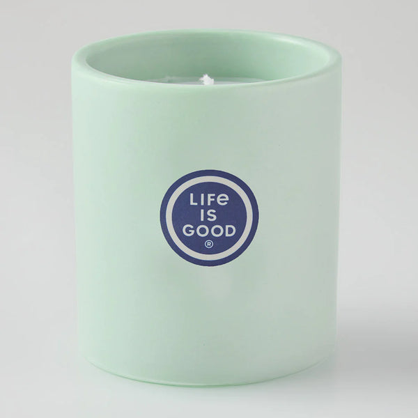 Soy Candle - HAPPY HOUR PALM SUNSET (Mahogany/Eucalyptus Air)