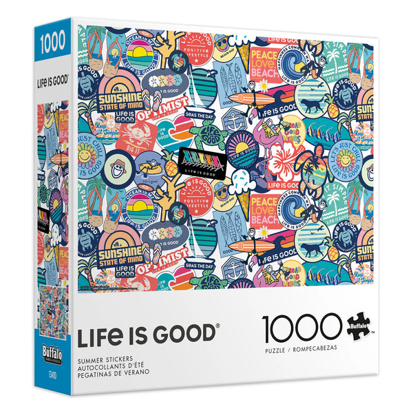 LIG Puzzle - 1000pc - Summer Stickers