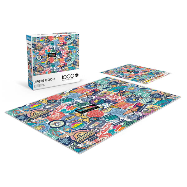 LIG Puzzle - 1000pc - Summer Stickers