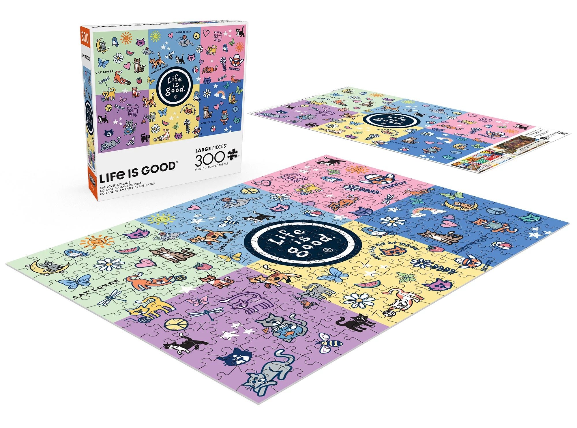 ***NEW*** LIG PUZZLE-300pc Cat Life is Good