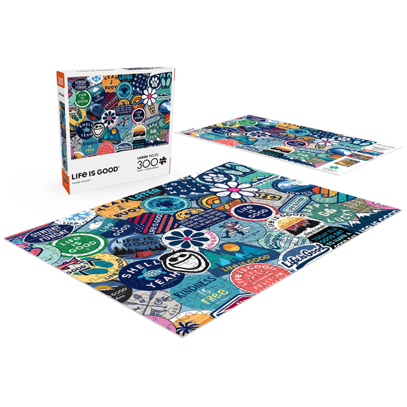 ***NEW*** LIG PUZZLE-300pc Sticker Collage