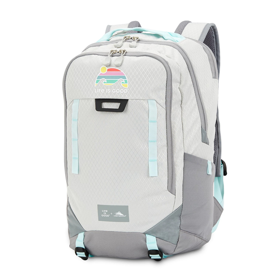 High Sierra Retro Wave Litmus Backpack (Retro Grey)