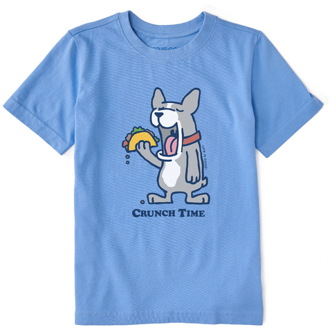Kids Crusher Tee-Frenchy Crunch Time