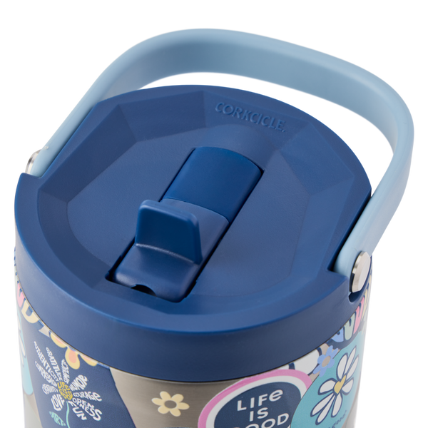 30oz Go Cup XL - Floral Sticker