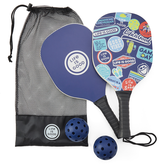 Pickleball Set-Sticker Collage