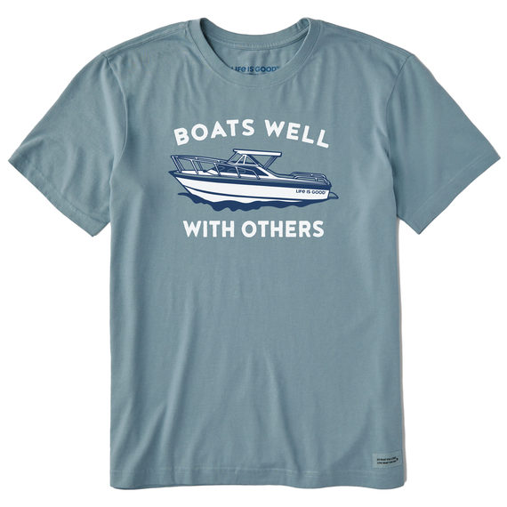 Men's Crusher Tee Boats Well With Others