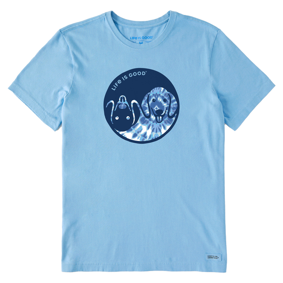 Men's Crusher Tee - Tie Dye Yin Yang