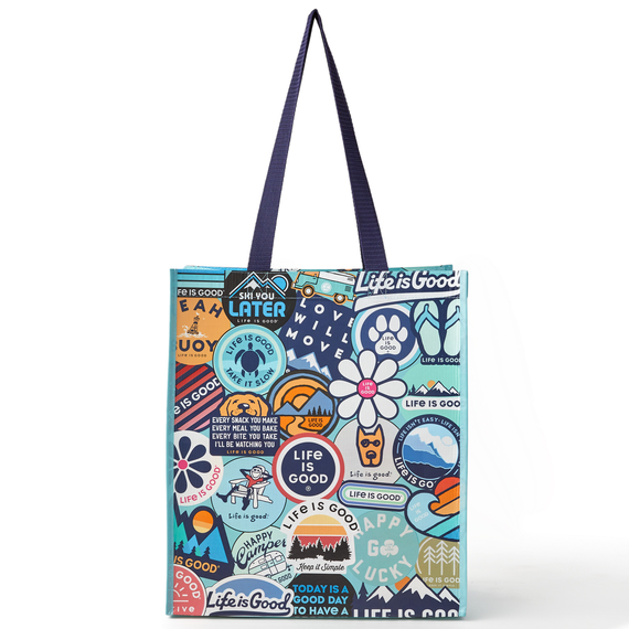 The Good Tote - Small Sticker Collage