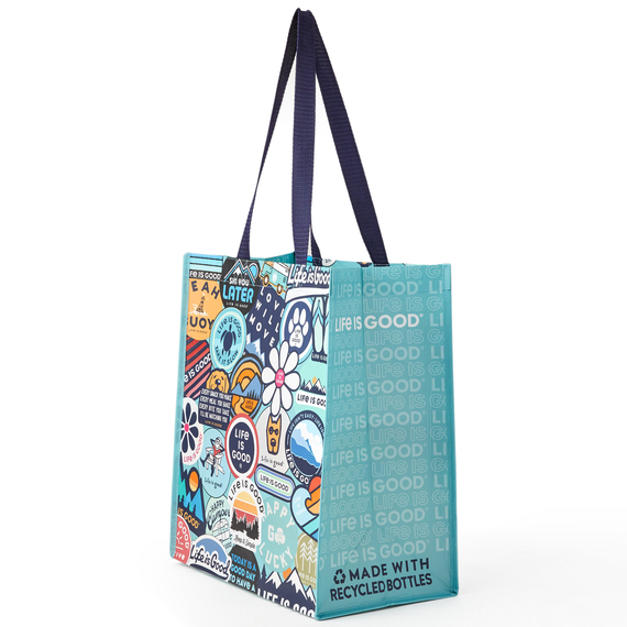 The Good Tote - Small Sticker Collage