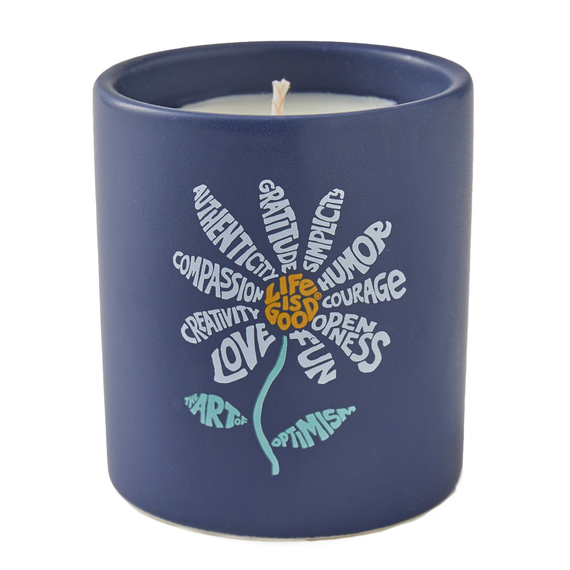 Soy Candle-Applewood Eucalyptus DAISY